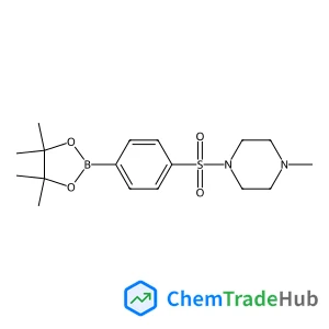 1-Methyl-4-[4-(tetramethyl-1,3,2-dioxaborolan-2-yl)benzenesulfonyl]piperazine