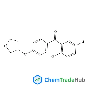 (2-Chloro-5-iodophenyl)(4-(((3S)-tetrahydro-3-furanyl)oxy)phenyl)methanone