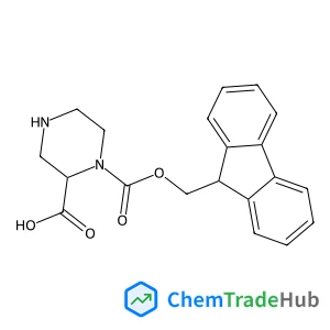 (2S)-1-[(9H-Fluoren-9-ylmethoxy)carbonyl]-2-piperazinecarboxylic acid