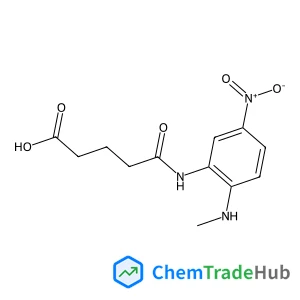 5-((2-(Methylamino)-5-nitrophenyl)amino)-5-oxopentanoic acid