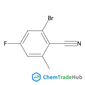 2-Bromo-4-fluoro-6-methylbenzonitrile