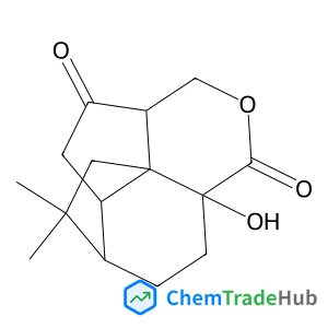 (3AS)-3,3A?,5,5A?,6,7,8,8A-OCTAHYDRO-8A?-HYDROXY-10,10-DIMETHYL-6?,8B?-ETHANO-8BH-CYCLOPENTA[DE]-2-BENZOPYRAN-1,4-DIONE