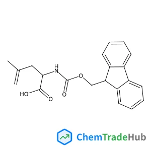N-[(9H-Fluoren-9-ylmethoxy)carbonyl]-4-methylene-D-norvaline structure