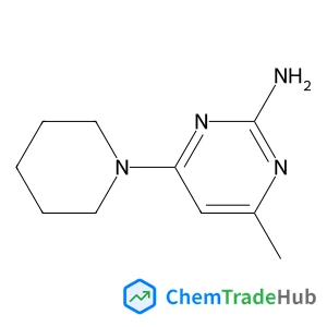 2-Amino-4-piperidino-6-methylpyrimidine