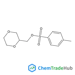 (S)-(1,4-Dioxan-2-yl)methyl 4-methylbenzenesulfonate structure