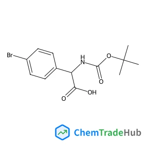 (4-BROMO-PHENYL)-TERT-BUTOXYCARBONYLAMINO-ACETIC ACID