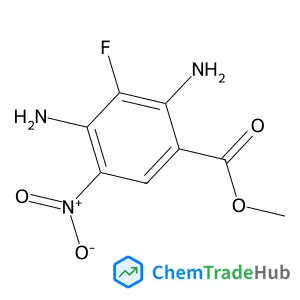 methyl 2,4-diamino-3-fluoro-5-nitrobenzoate