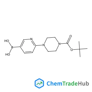 (6-(4-(tert-Butoxycarbonyl)piperazin-1-yl)pyridin-3-yl)boronic acid