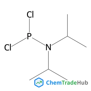 Diisopropylphosphoramidous dichloride structure Diisopropylphosphoramidous dichloride structure