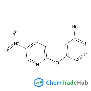 2-(3-Bromophenoxy)-5-nitropyridine