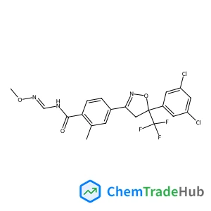 4-[5-(3,5-dichlorophenyl)-5-(trifluoromethyl)-4,5-dihydro-1,2-oxazol-3-yl]-N-[(methoxyamino)methylidene]-2-methylbenzamide