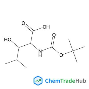(2S,3R)-2-((tert-Butoxycarbonyl)amino)-3-hydroxy-4-methylpentanoic acid