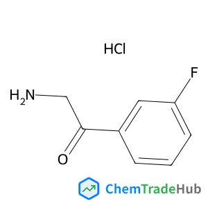 2-Amino-1-(3-fluorophenyl)ethanone hydrochloride (1:1)