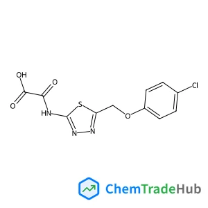 ({5-[(4-CHLOROPHENOXY)METHYL]-1,3,4-THIADIAZOL-2-YL}AMINO)(OXO)ACETIC ACID
