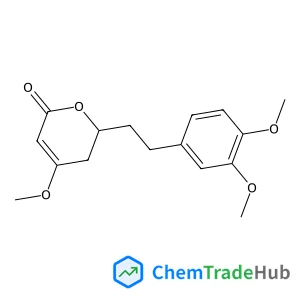 6-[2-(3,4-Dimethoxyphenyl)ethyl]-4-methoxy-5,6-dihydro-2H-pyran-2-one