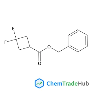Benzyl 3,3-difluorocyclobutanecarboxylate structure