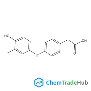 [4-(4-Hydroxy-3-iodophenoxy)phenyl]acetic acid