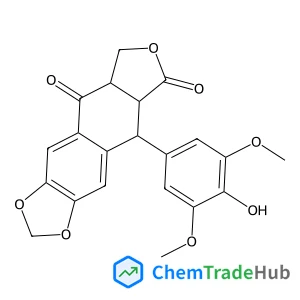 8-(4-Hydroxy-3,5-dimethoxyphenyl)-5,12,14-trioxatetracyclo(7.7.0.0(3,7).0(11,15))hexadeca-1(16),9(10),11(15)-triene-2,6-dione