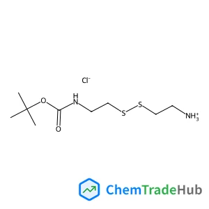 2-{[2-({[(2-Methyl-2-propanyl)oxy]carbonyl}amino)ethyl]disulfanyl}ethanaminium chloride
