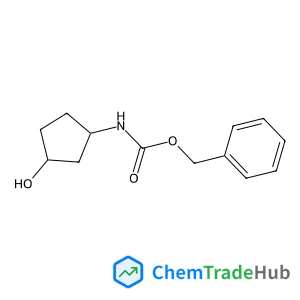 (3-HYDROXY-CYCLOPENTYL)-CARBAMIC ACID BENZYL ESTER