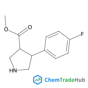 methyl 4-(4-fluorophenyl)pyrrolidine-3-carboxylate