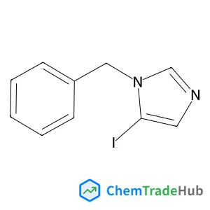 1-Benzyl-5-iodo-1H-imidazole structure