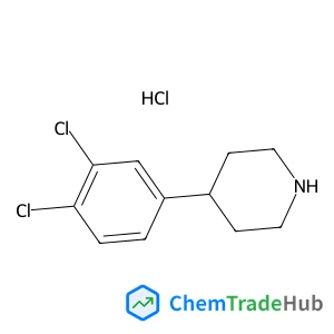 4-(3,4-Dichlorophenyl)piperidine hydrochloride (1:1)