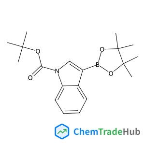 Tert-butyl 3-(4,4,5,5-tetramethyl-1,3,2-dioxaborolan-2-YL)-1H-indole-1-carboxylate