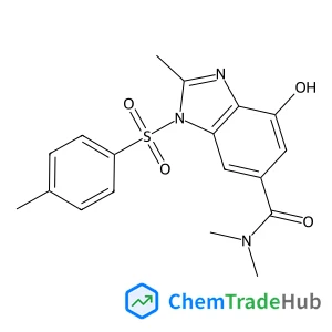 4-Hydroxy-N,N,2-trimethyl-1-tosyl-1H-benzo[d]imidazole-6-carboxamide