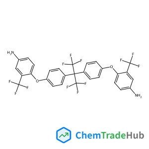 4,4'-[(1,1,1,3,3,3-Hexafluoro-2,2-propanediyl)bis(4,1-phenyleneoxy)]bis[3-(trifluoromethyl)aniline]