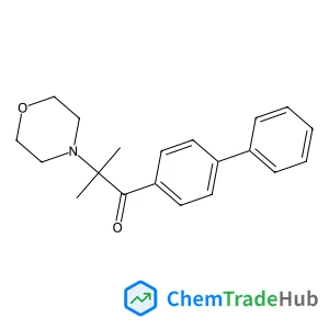 1-Propanone, 1-(1,1'-biphenyl)-4-yl-2-methyl-2-(4-morpholinyl)-