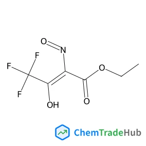 Ethyl (2E)-4,4,4-trifluoro-2-(hydroxyimino)-3-oxobutanoate