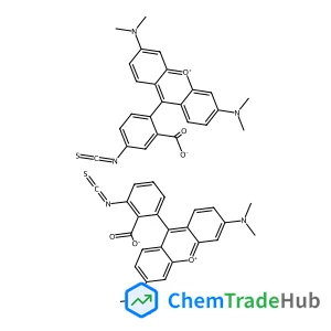 2-[3,6-Bis(dimethylamino)-9-xantheniumyl]-5-isothiocyanatobenzoate - 2-[3,6-bis(dimethylamino)-9-xantheniumyl]-6-isothiocyanatobenzoate (1:1)