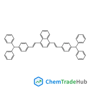 4,4'-((1E,1'E)-Naphthalene-1,4-diylbis(ethene-2,1-diyl))bis(N,N-diphenylaniline)