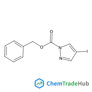 Benzyl 4-iodo-1H-pyrazole-1-carboxylate Chemical_Structure_Of