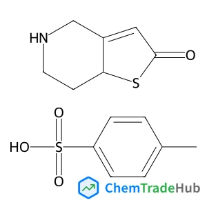 5,6,7,7a-Tetrahydrothieno[3,2-c]pyridin-2(4H)-one 4-methylbenzenesulfonate (1:1)