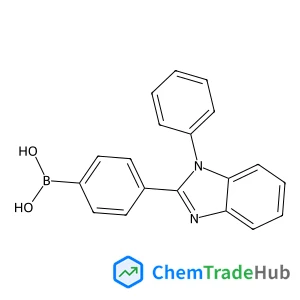 (4-(1-Phenyl-1H-benzo[d]imidazol-2-yl)phenyl)boronic acid