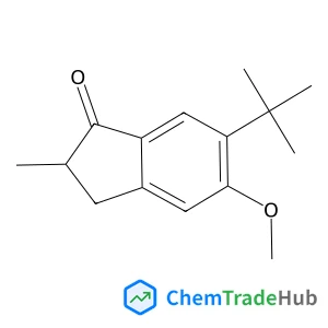 6-tert-butyl-5-methoxy-2-methyl-indan-1-one 6-tert-butyl-5-methoxy-2-methyl-indan-1-one