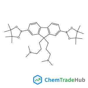3,3'-(2,7-Bis(4,4,5,5-tetramethyl-1,3,2-dioxaborolan-2-yl)-9H-fluorene-9,9-diyl)bis(N,N-dimethylpropan-1-amine)