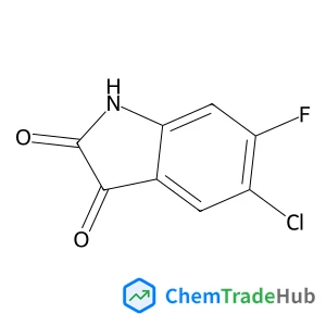 5-Chloro-6-fluoro-1H-indole-2,3-dione 5-Chloro-6-fluoro-1H-indole-2,3-dione