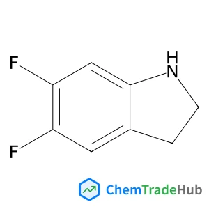 5,6-Difluoroindoline structure 5,6-Difluoroindoline structure
