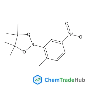 4,4,5,5-Tetramethyl-2-(2-methyl-5-nitrophenyl)-1,3,2-dioxaborolane