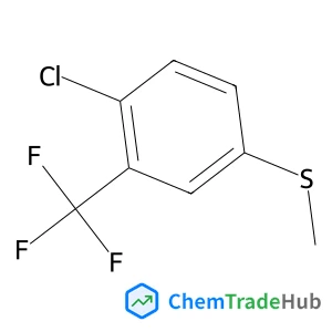 1-Chloro-4-(methylsulfanyl)-2-(trifluoromethyl)benzene 1-Chloro-4-(methylsulfanyl)-2-(trifluoromethyl)benzene