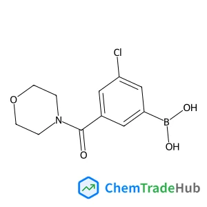 [3-Chloro-5-(4-morpholinylcarbonyl)phenyl]boronic acid