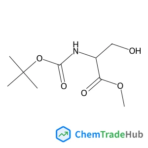 Boc-D-ser-ome Chemical_Structure_Of