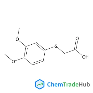 [(3,4-Dimethoxyphenyl)sulfanyl]acetic acid