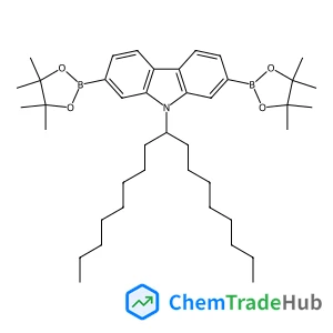 9-(Heptadecan-9-yl)-2,7-bis(4,4,5,5-tetramethyl-1,3,2-dioxaborolan-2-yl)-9H-carbazole