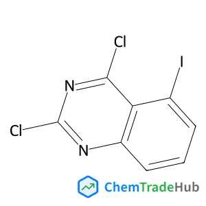 2,4-Dichloro-5-iodoquinazoline structure 2,4-Dichloro-5-iodoquinazoline structure