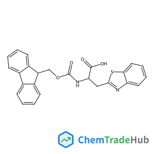 Fmoc-beta-(benzothiazol-2-yl)-L-alanine structure Fmoc-beta-(benzothiazol-2-yl)-L-alanine structure
