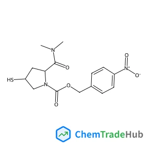 (2S,4S)-4-Nitrobenzyl 2-(Dimethylcarbamoyl)-4-Mercaptopyrrolidine-1-Carboxylate